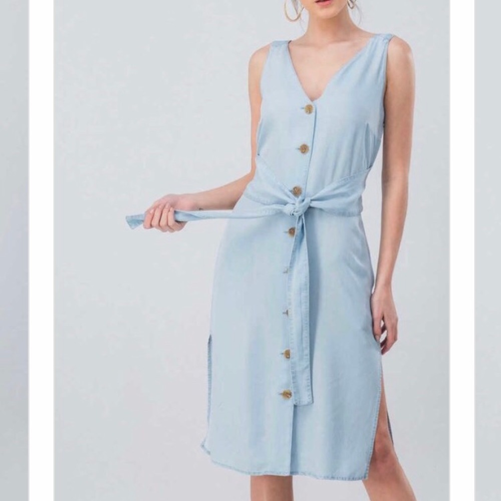 Denim dress